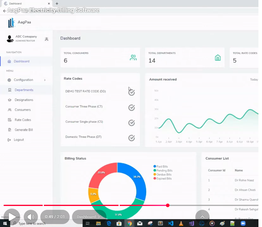 Electricity Billing Software